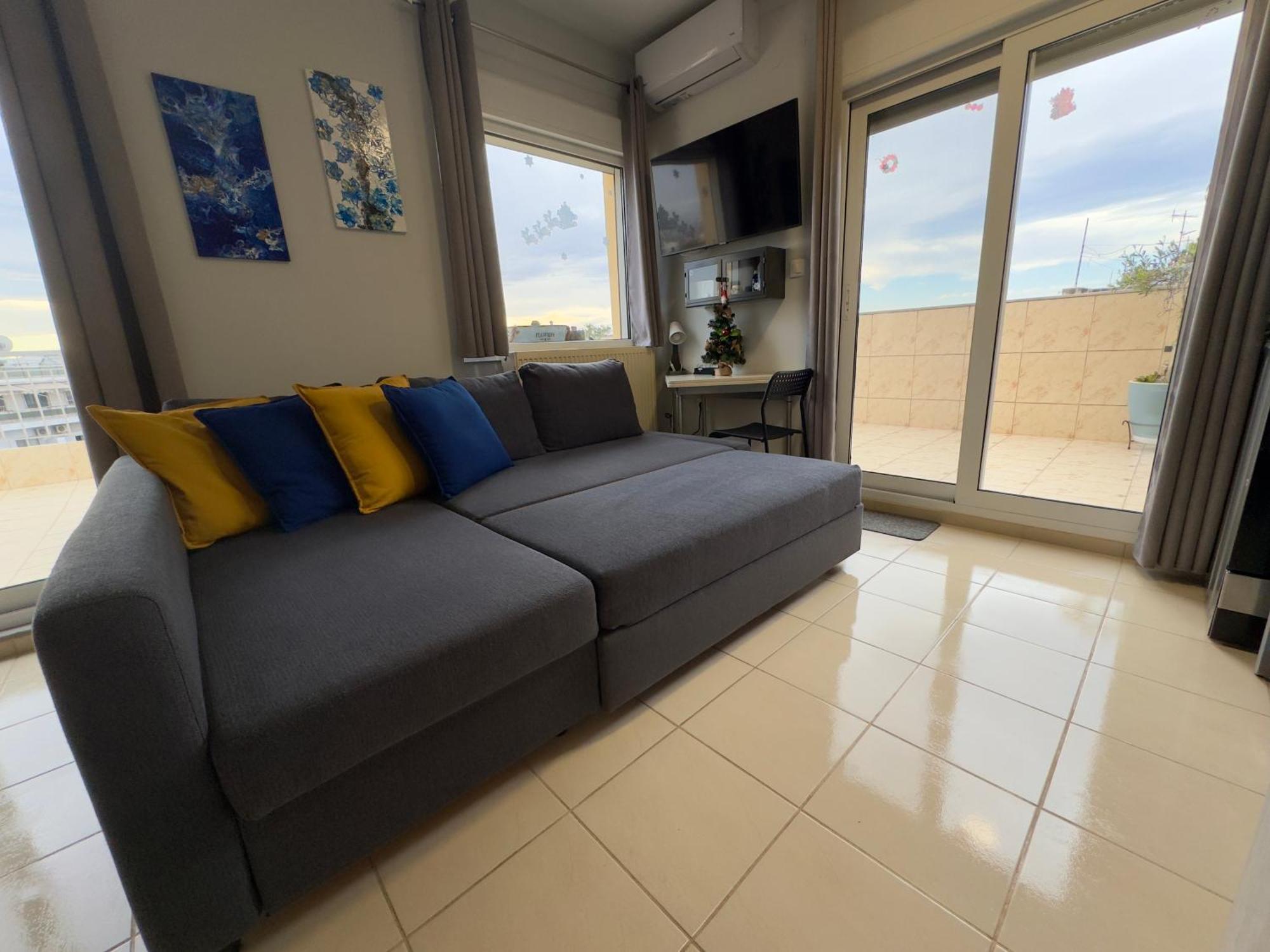 شقة Horizon /Downtown Penthouse W/ Massive Terrace سالونيك المظهر الخارجي الصورة
